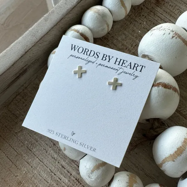WordsByHeartCo X Marks Spot orecchini stelle argento 925