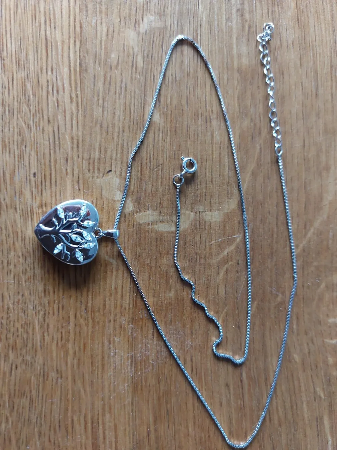 YL Albero della Vita medaglione argento 925 cuore
