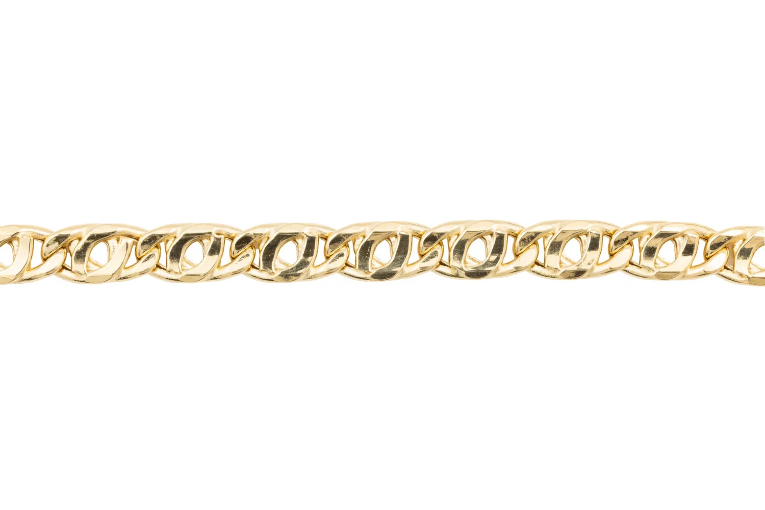 Oromax Occhio di Tigre collana oro 18kt vuota 2,90 mm