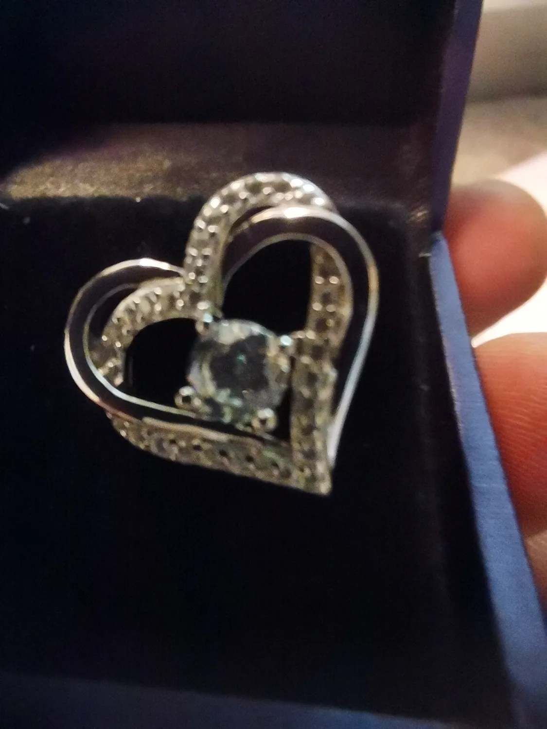CDE Cuore orecchini argento 925 oro rosa