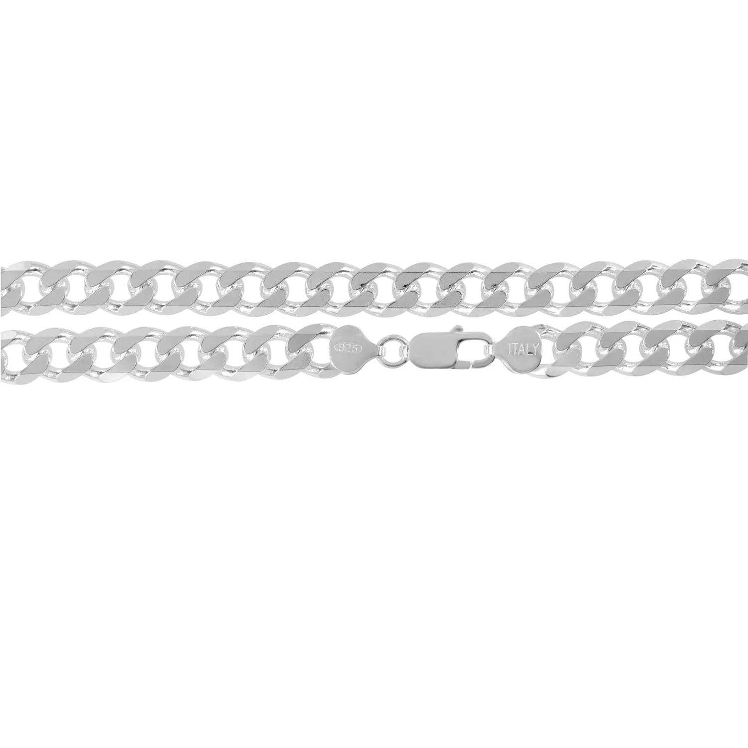 KEZEF Collana Uomo Argento Sterling 10 mm Massiccia
