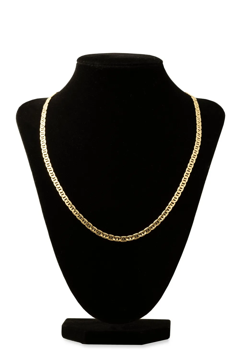 Oromax Traversino Vuota collana oro 18kt 4,40 mm moschettone