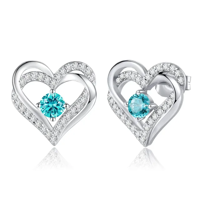 CDE Birthstone Orecchini Argento 925 Dicembre