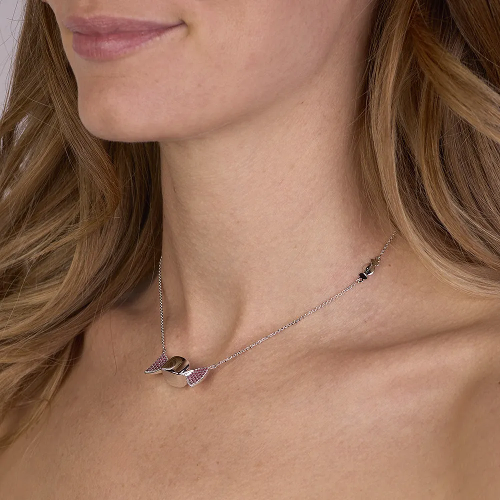 Sinico Chicca Sugar Easy Red collana argento rossa