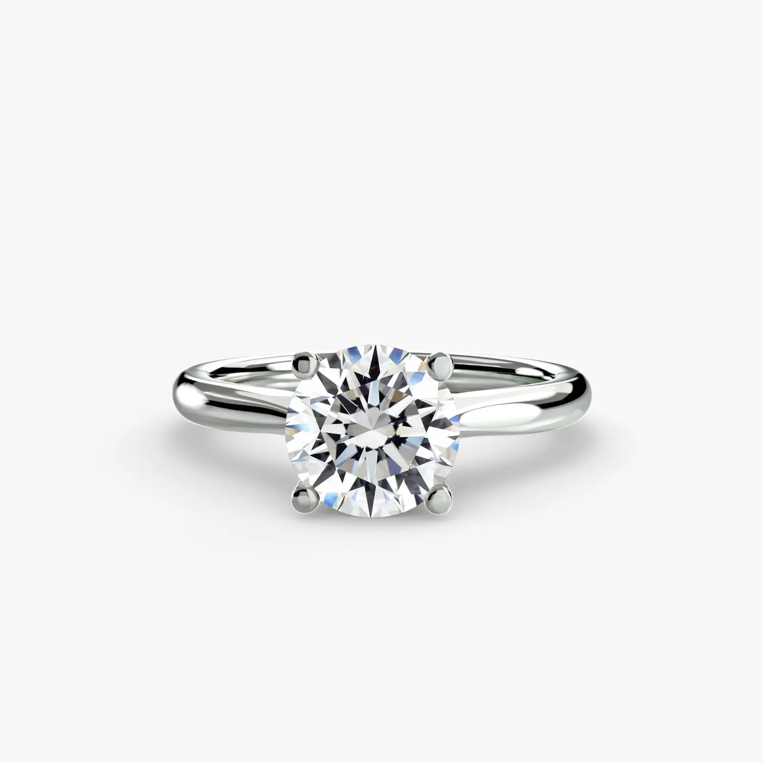 Sinico Solitari Solitaire Ring 3 anello oro bianco 14Kt