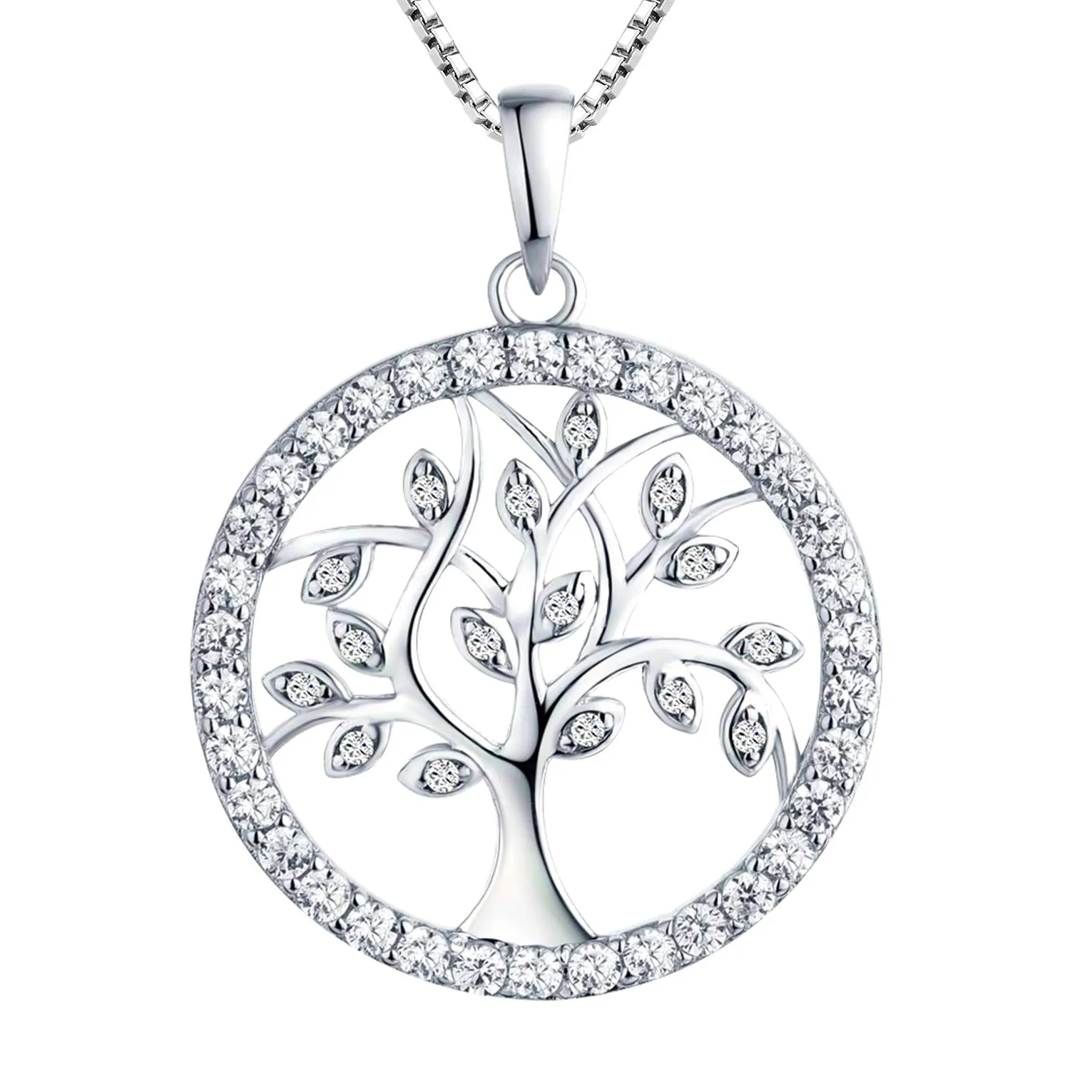 YL Albero della Vita collana argento 925 colorato