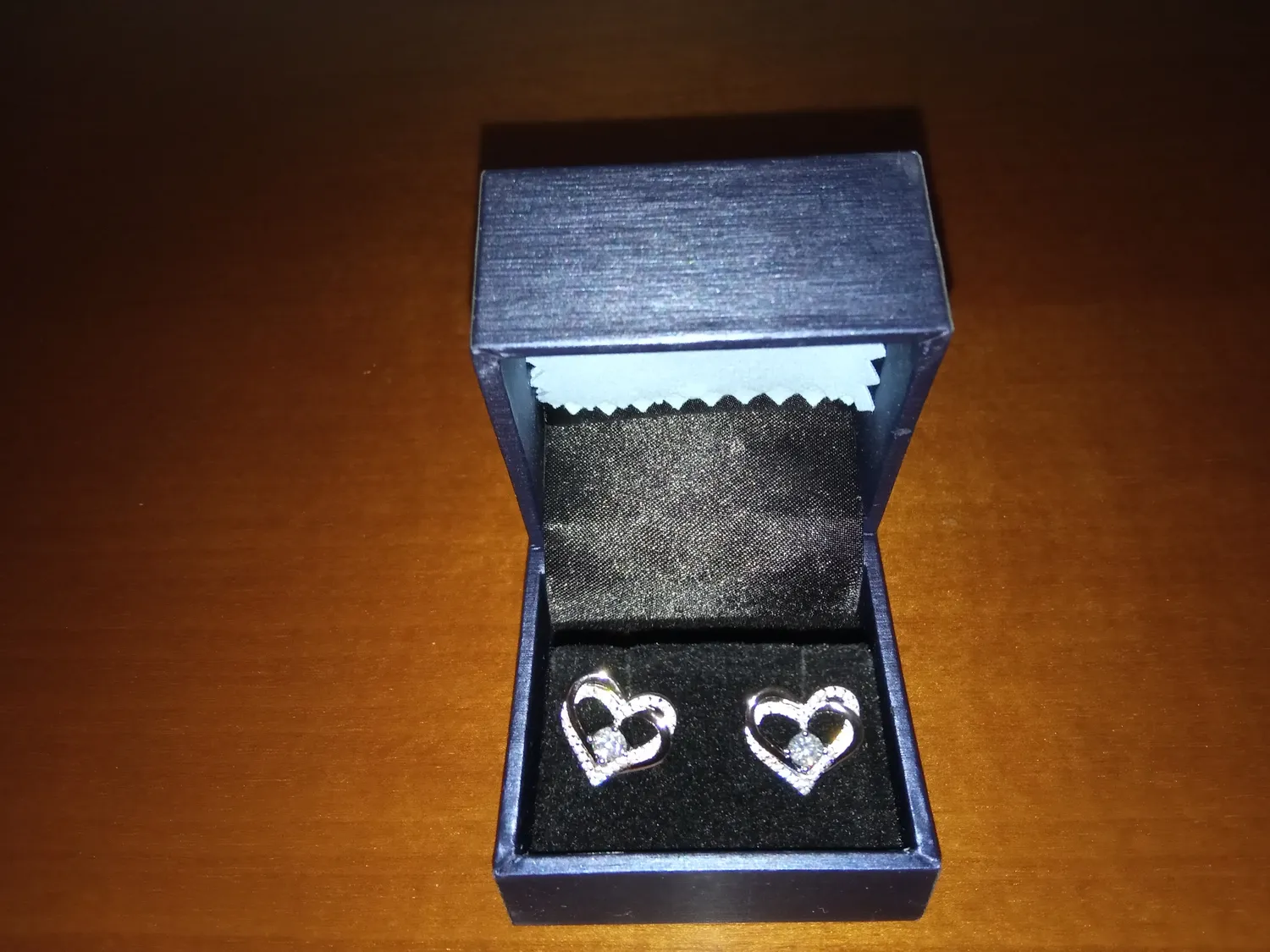 CDE Cuore orecchini argento 925 oro rosa