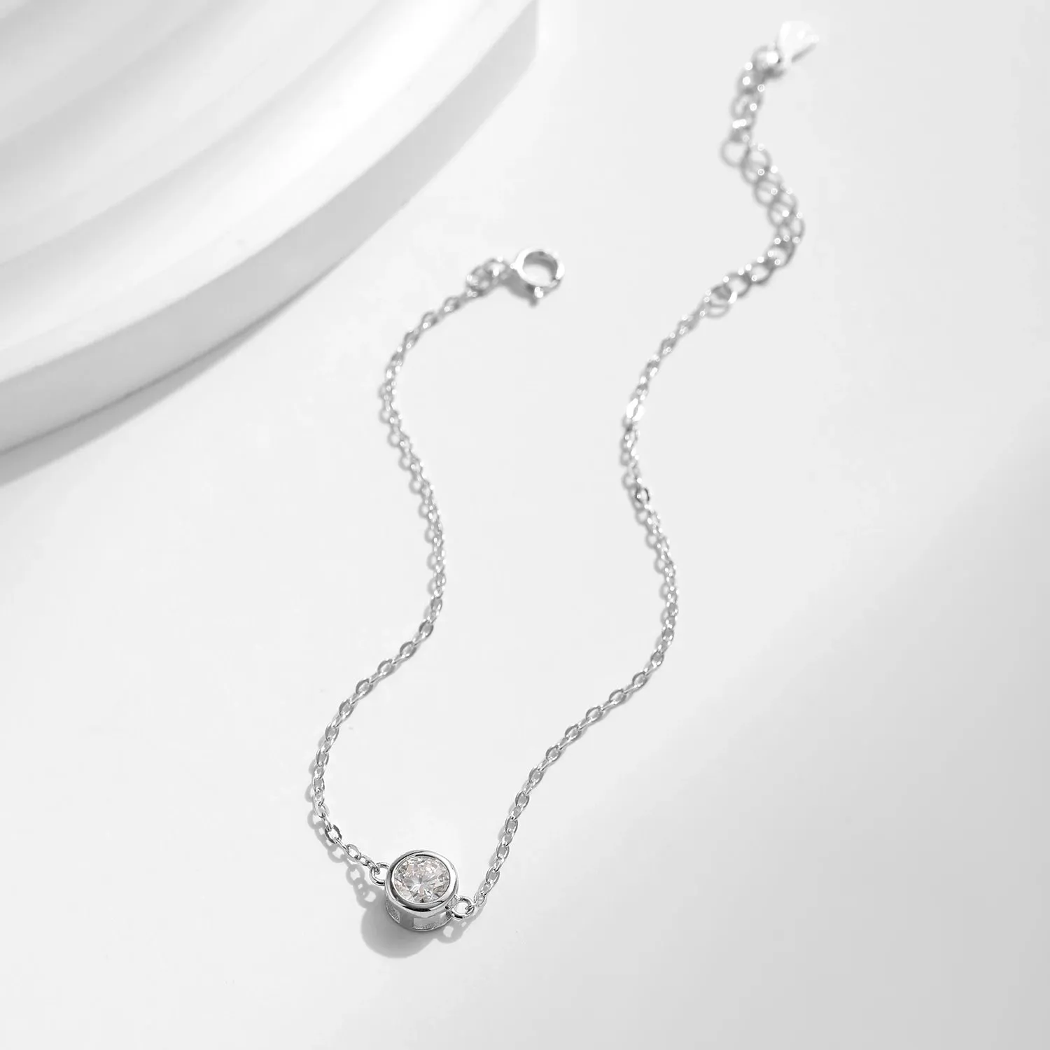 MODIAN Classic Chain Charms bracciale argento 925 0,5 ct