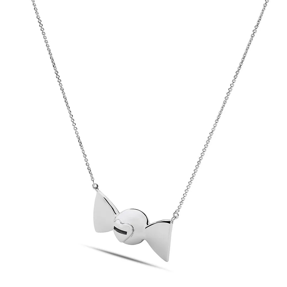 SINICO Chicca Cocoa Easy Green collana argento zirconia verdi