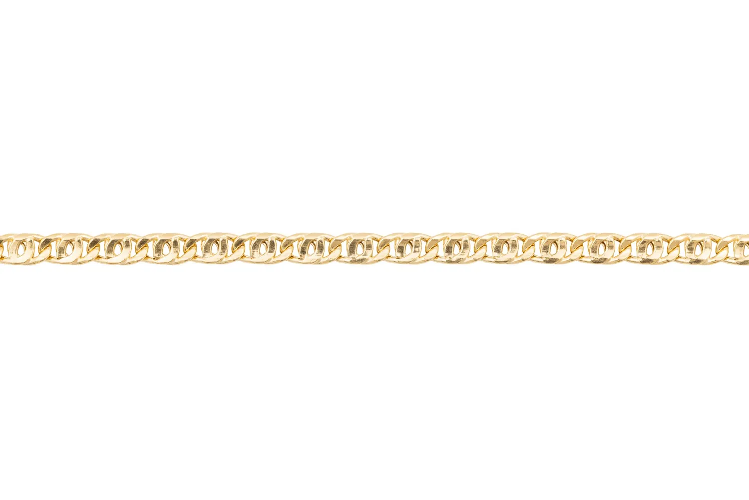 Oromax Occhio di Tigre collana oro 18kt 2,90mm