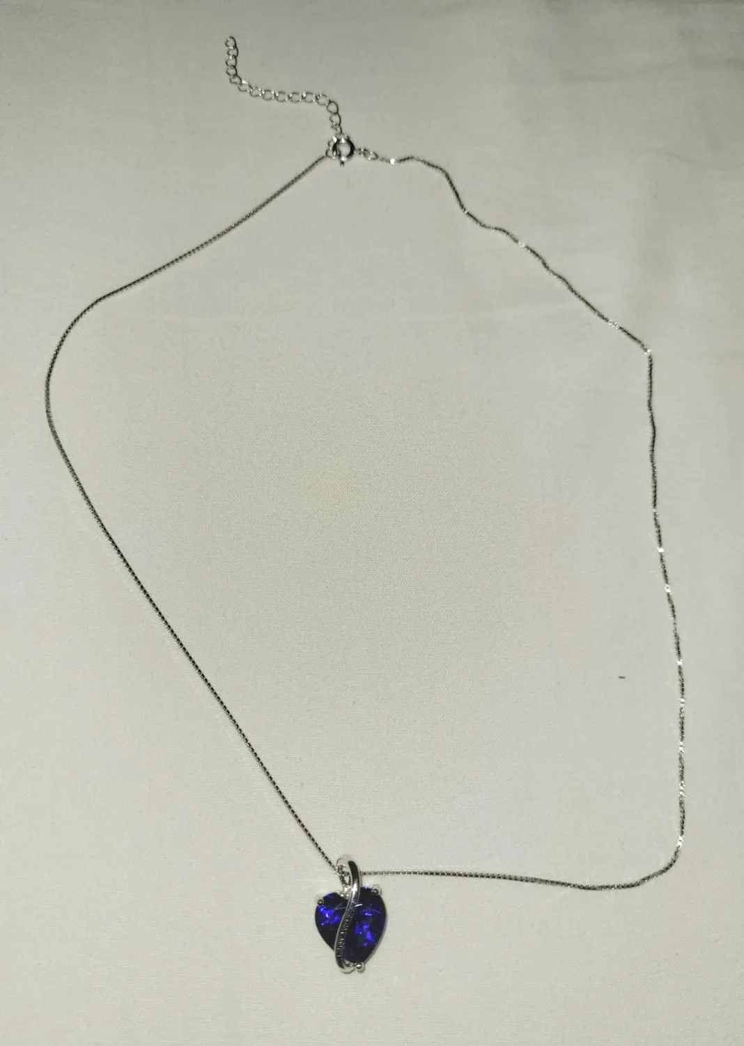 YL Cuore Mamma Collana Argento 925 Ametista Febbraio