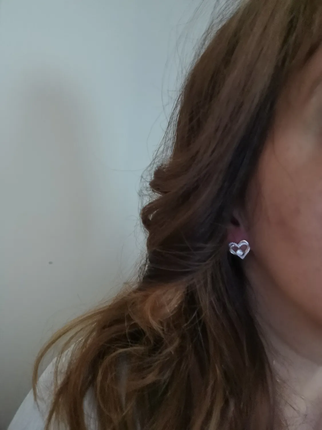 CDE Cuore orecchini argento 925 oro rosa