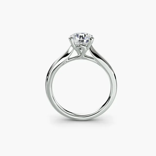 Sinico Solitari Solitaire Ring 3 anello oro bianco 14Kt