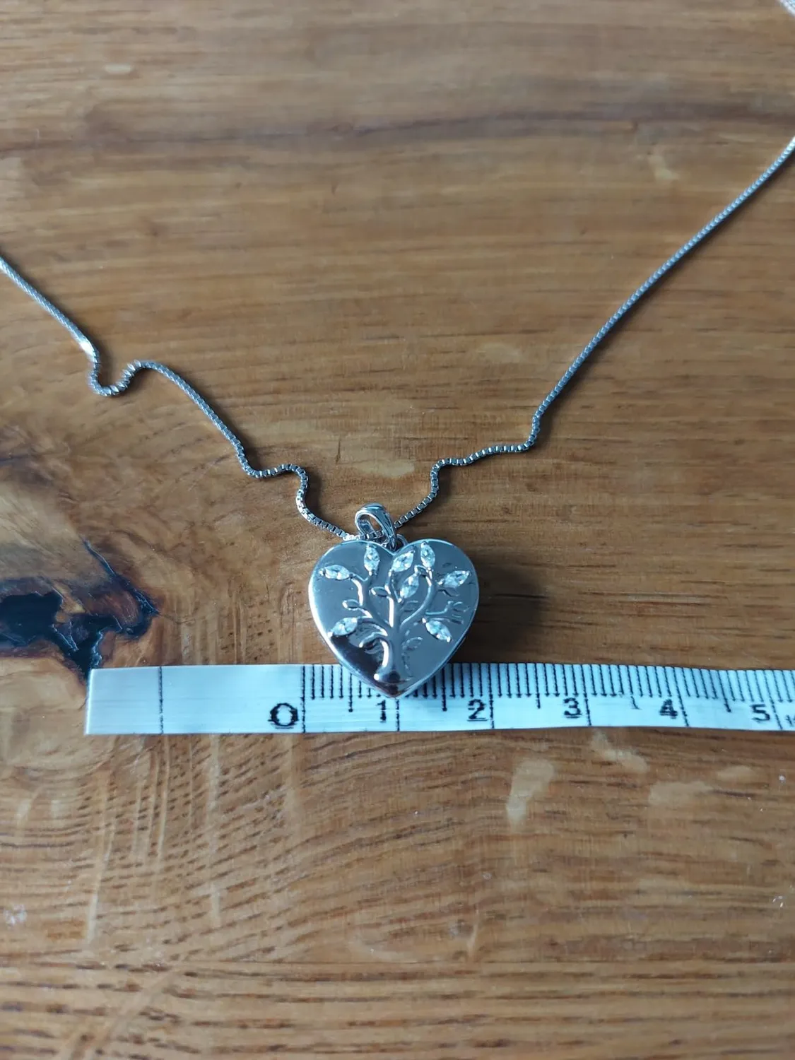 YL Albero della Vita medaglione argento 925 cuore