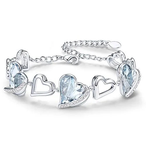 CDE Amore Cuore bracciale cuore placcato oro rosa