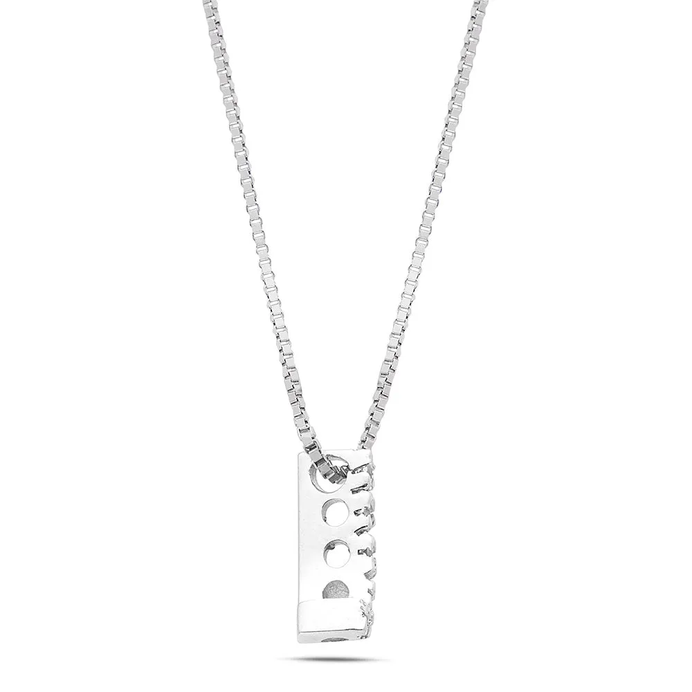 Sinico Letters lettera piccola J collana oro 42 cm