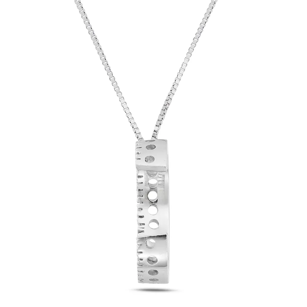 Sinico Letters collana lettera C oro diamanti