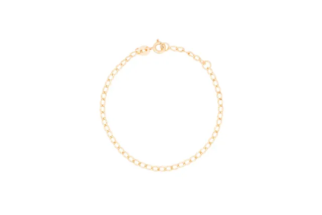 Oromax Baby Brillo bracciale oro 18kt 14,50cm