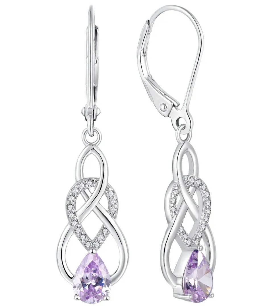 YL Pera orecchini argento 925 giugno alessandrite