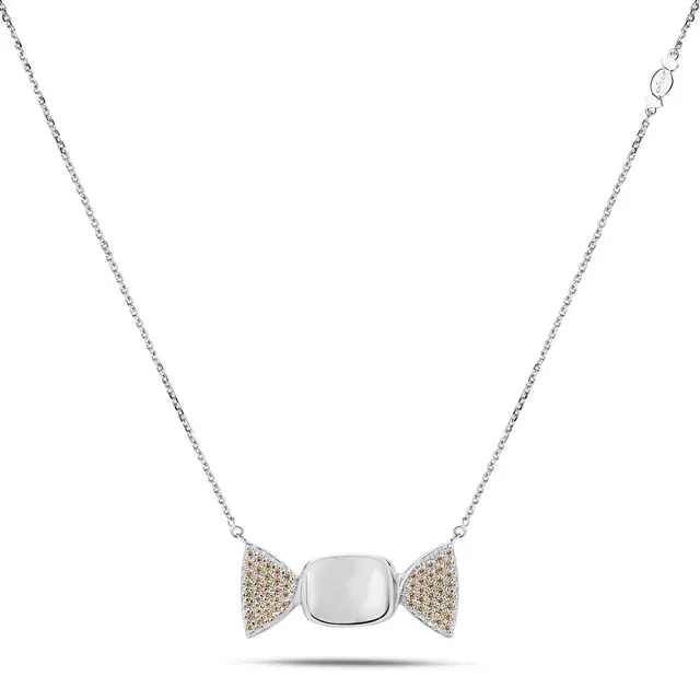 Sinico Chicca Sugar Easy Fancy Yellow Collana Argento Gialli
