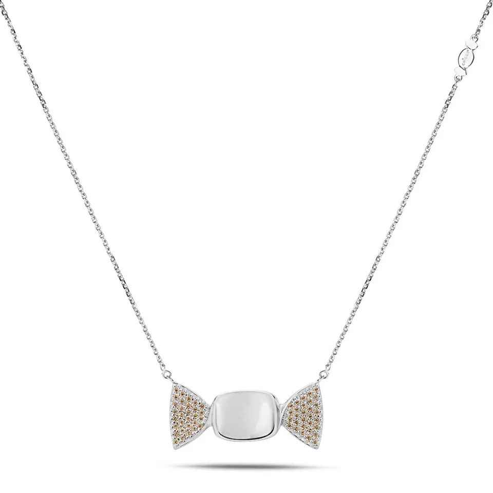Sinico Chicca Sugar Easy Fancy Yellow Collana Argento Gialli