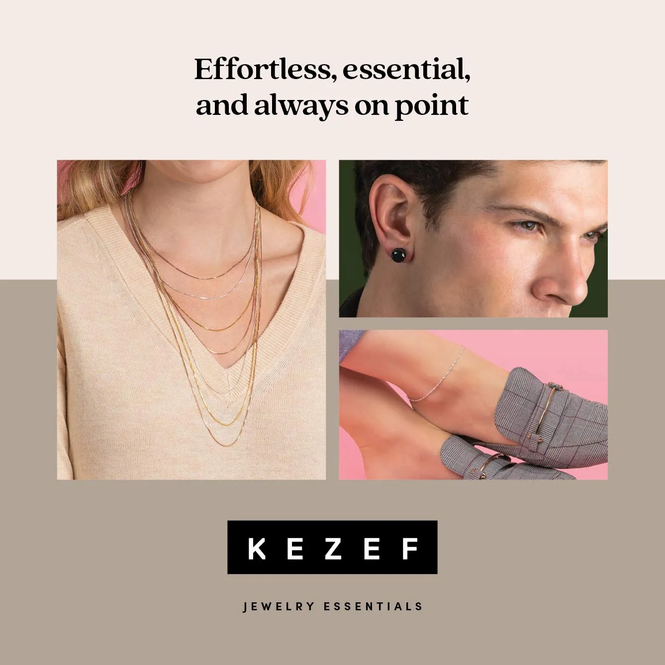 Kezef Cerchio orecchini oro 14k taglio diamante