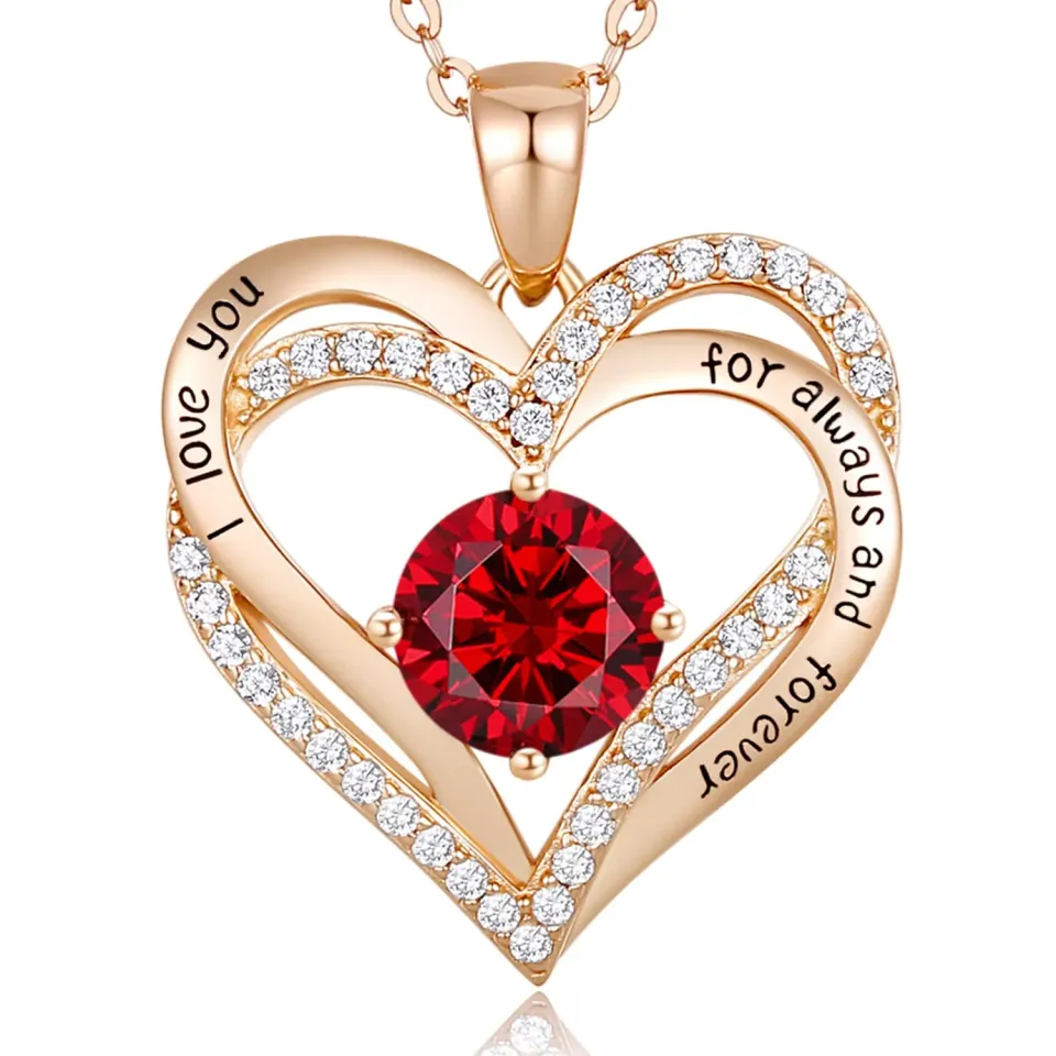 CDE Collana Cuore Argento Sterling 925 Donna