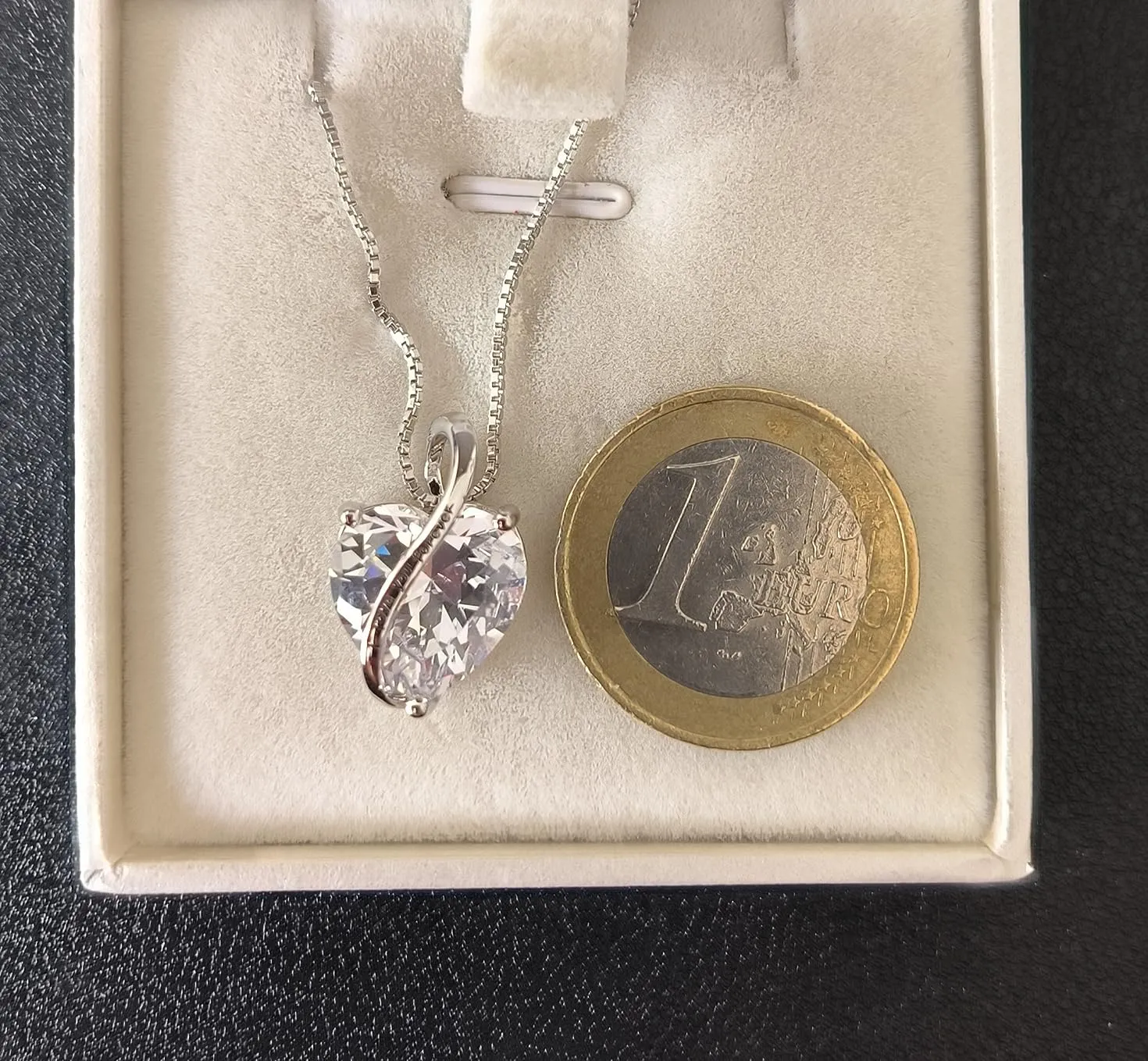 YL Cuore Mamma Collana Argento 925 Ametista Febbraio