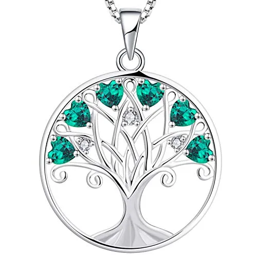 YL Albero della Vita collana argento 925 45+3 cm