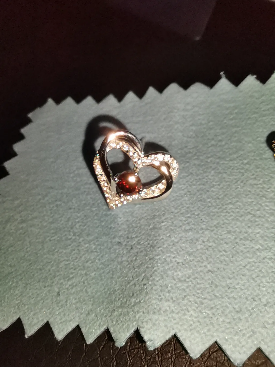 CDE Cuore orecchini donna argento 925 placcato oro