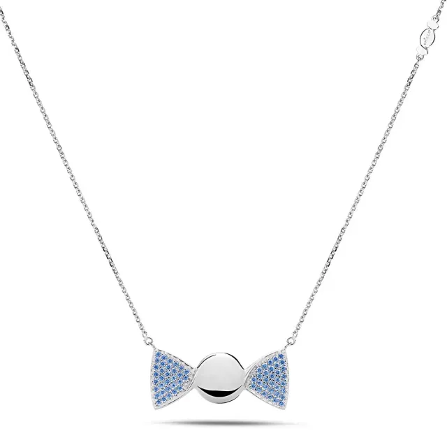 Sinico Chicca Cocoa Easy Fancy Blue collana argento azzurra