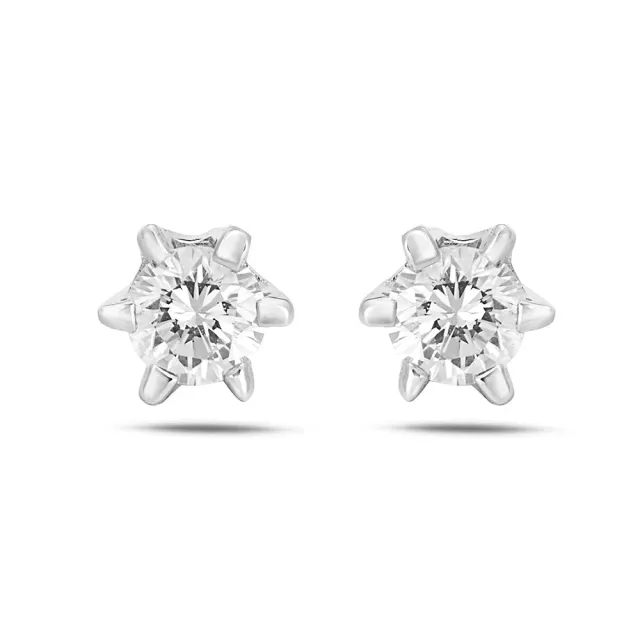 Sinico Prismia orecchini punto luce oro bianco 0,16 ct