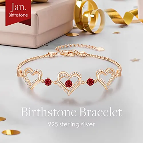 CDE Dolce Bracciale Argento 925 Cuore Mamma Moglie Regalo