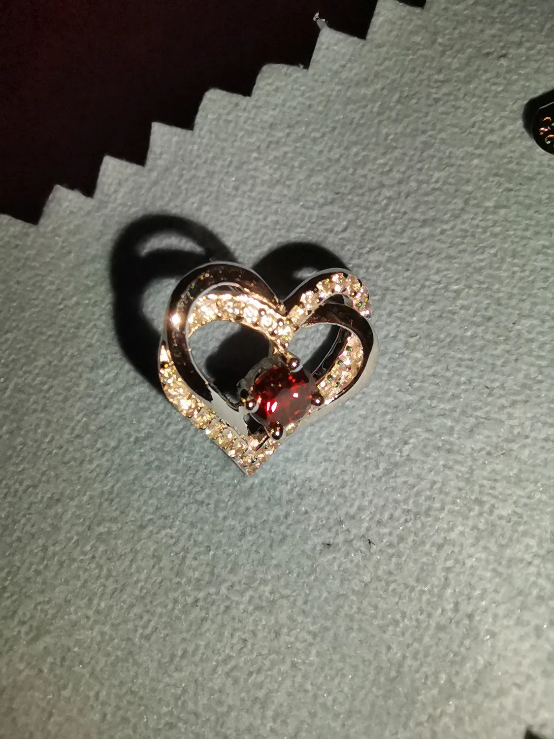 CDE Cuore orecchini donna argento 925 placcato oro