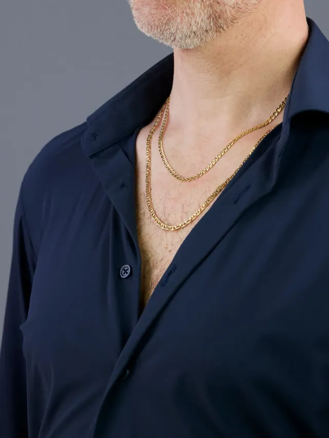 Oromax Traversino collana oro 18kt 3,60mm