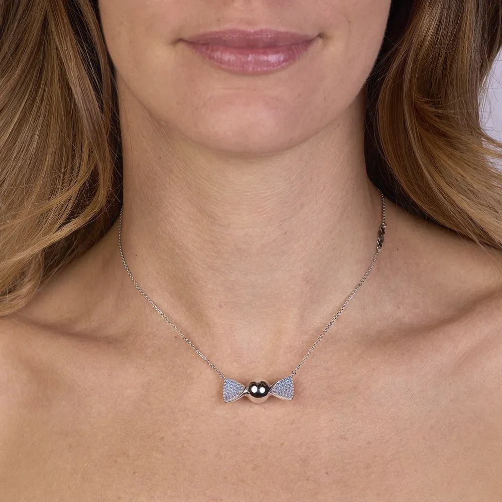 Sinico Chicca Cocoa Easy Fancy Blue collana argento azzurra