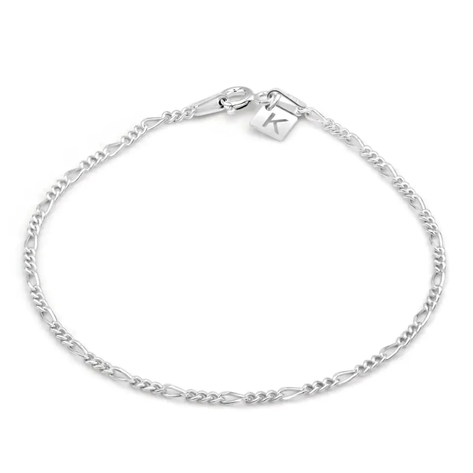 Kezef Figaro CHFG050-07 catena 2 mm argento