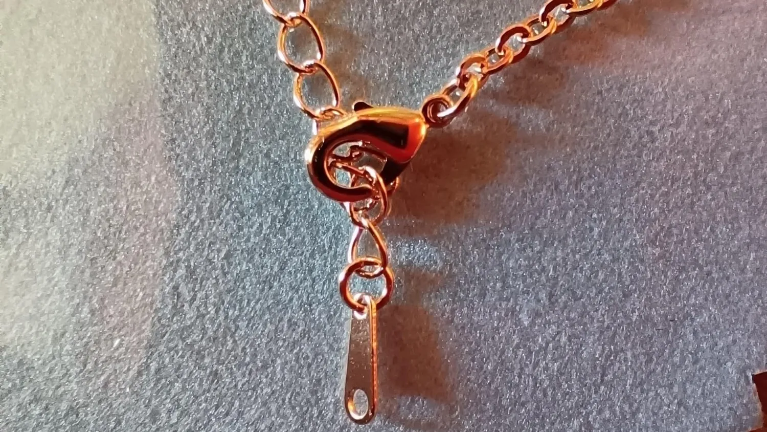 CDE Cuore collana oro rosa aprile pietra nascita