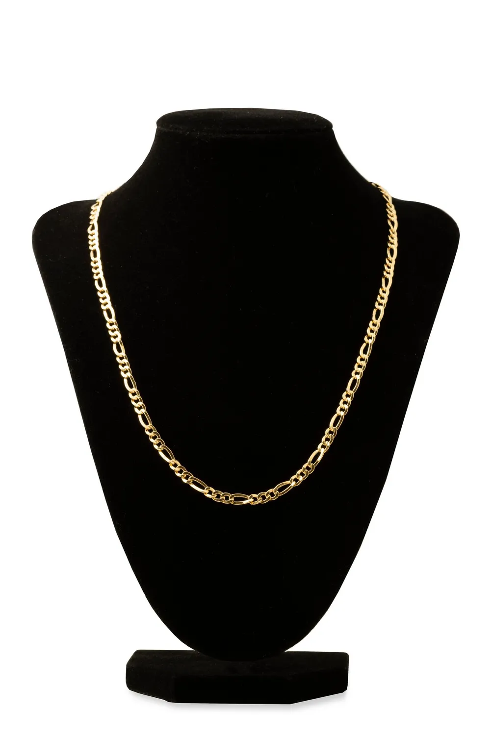 Oromax Alternata collana oro 18kt vuota 4,30 mm