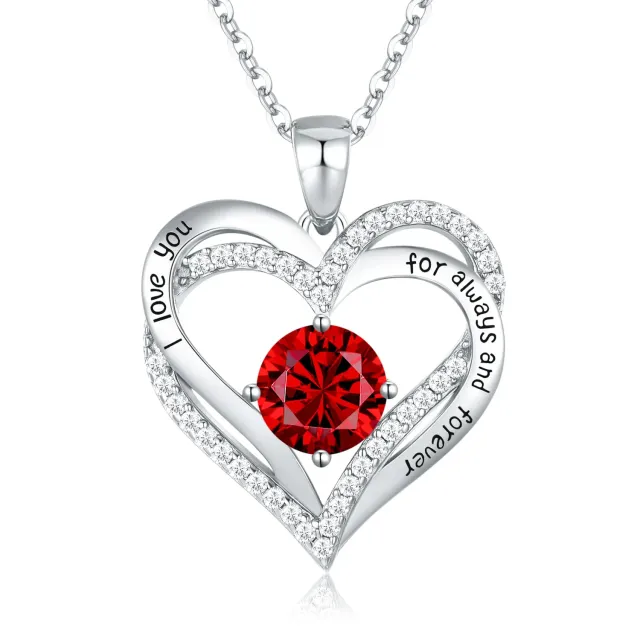 CDE Cuore collana cuore argento 925 da donna
