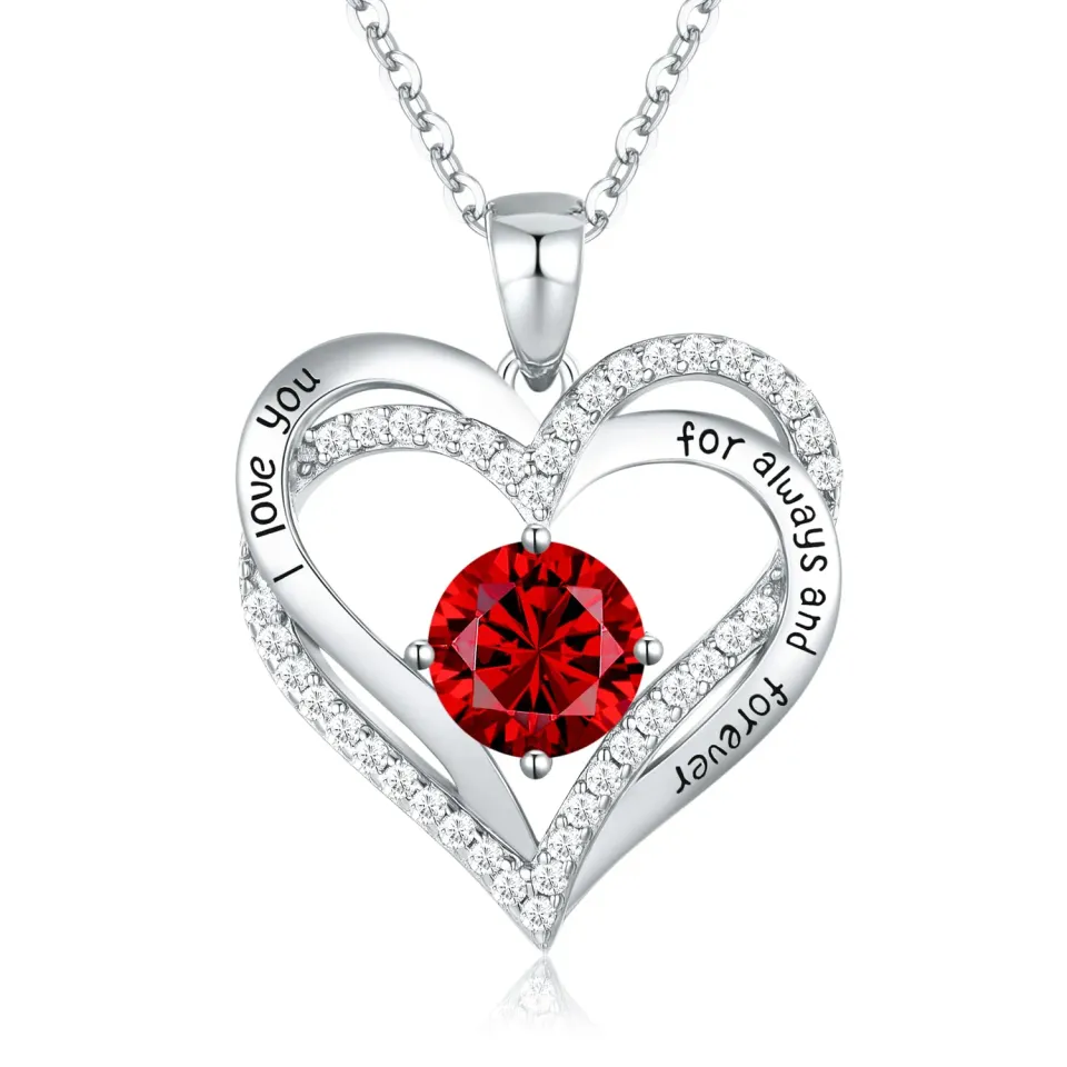 CDE Cuore collana cuore argento 925 da donna