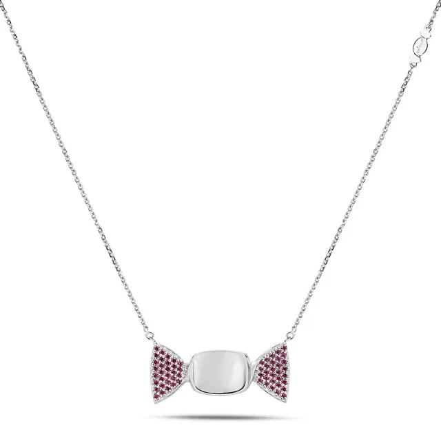 Sinico Chicca Sugar Easy Red collana argento rossa