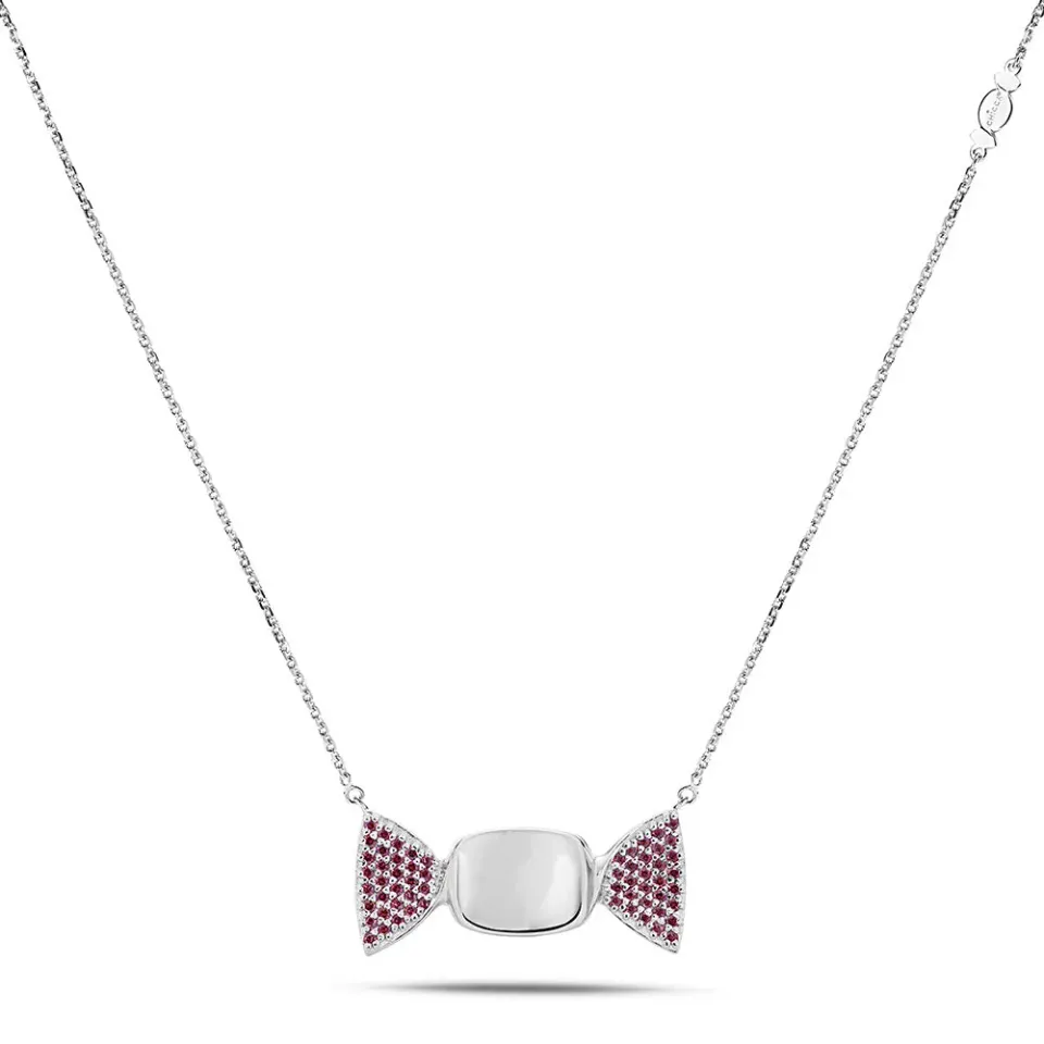 Sinico Chicca Sugar Easy Red collana argento rossa