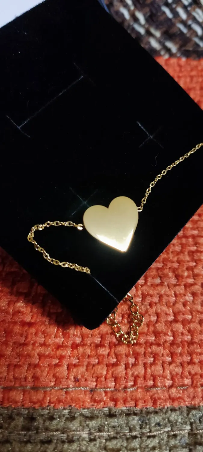 CDE Cuore bracciale zirconi regolabile luminoso