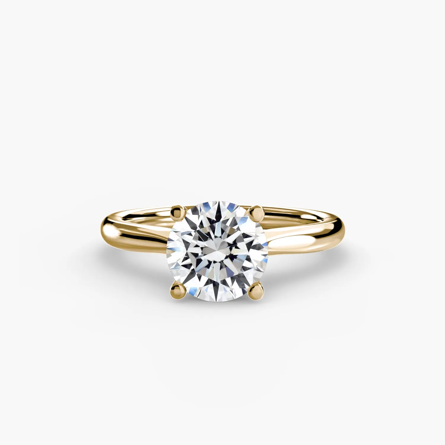 Sinico Solitari Solitaire Ring 3 anello oro bianco 14Kt