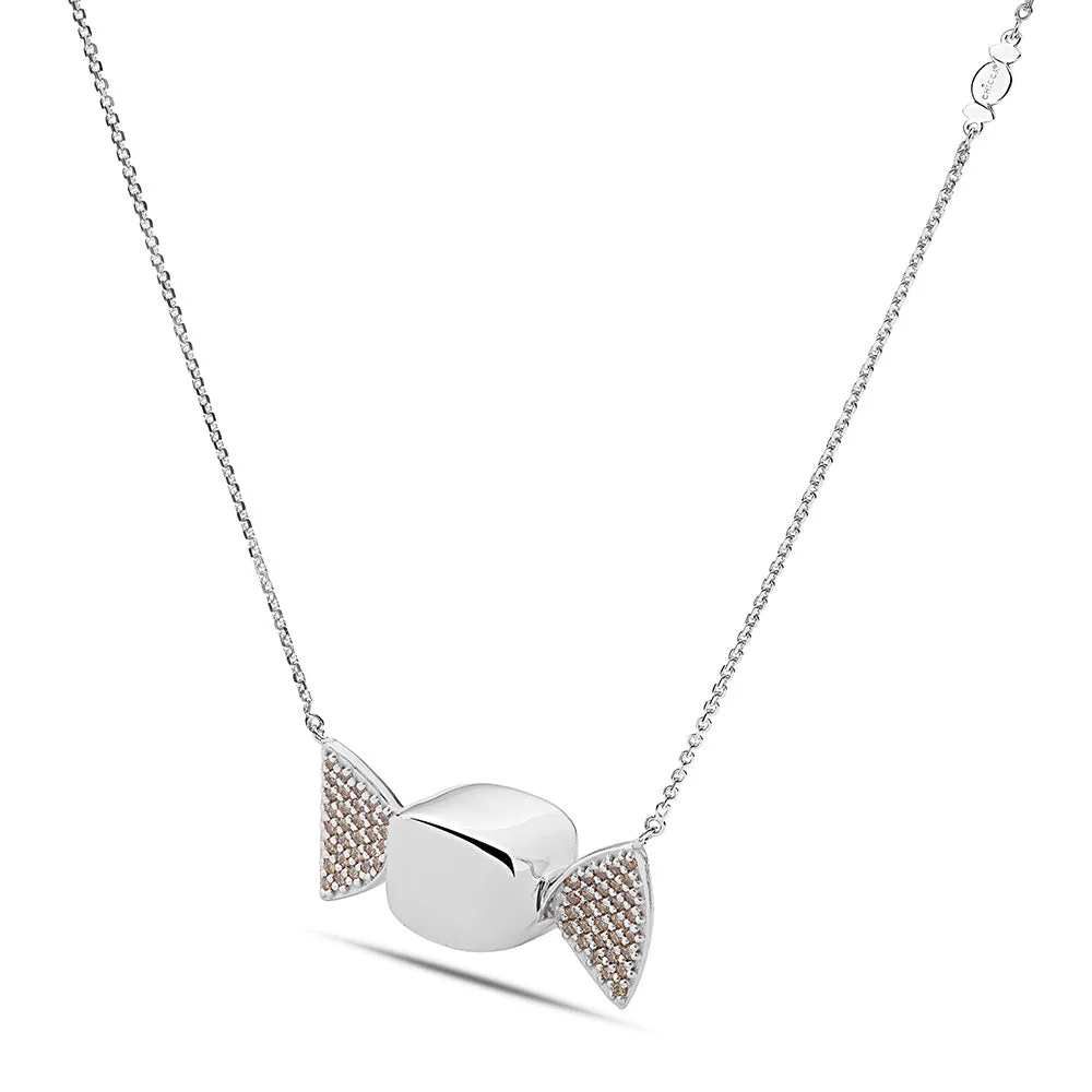 Sinico Chicca Sugar Easy Fancy Yellow Collana Argento Gialli