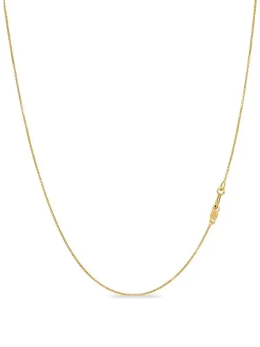 KEZEF Catena collana argento 925 oro 18K 76 cm 0,7 mm