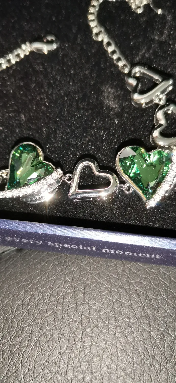 CDE Amore Cuore bracciale oro rosa cristalli
